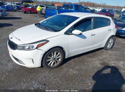 2017 KIA FORTE LX White  Gasoline KNAFK5A89H5669269 photo #3