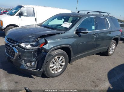 2020 CHEVROLET TRAVERSE FWD LT LEATHER Black  Gasoline 1GNERHKW8LJ217488 photo #3