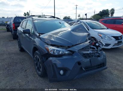 2022 SUBARU CROSSTREK PREMIUM Gray  Gasoline JF2GTAPC6N8264362 photo #1