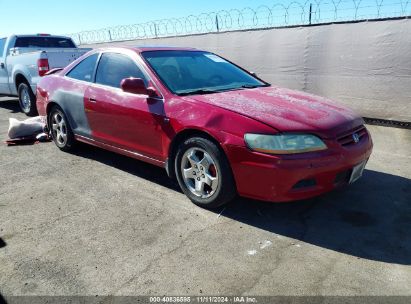 2002 HONDA ACCORD 3.0 EX Red  Gasoline 1HGCG22532A034574 photo #1