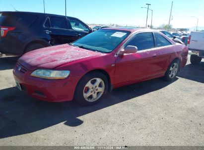 2002 HONDA ACCORD 3.0 EX Red  Gasoline 1HGCG22532A034574 photo #3