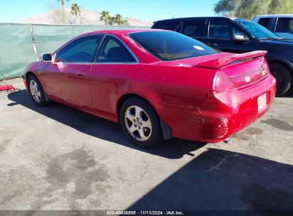 2002 HONDA ACCORD 3.0 EX Red  Gasoline 1HGCG22532A034574 photo #4