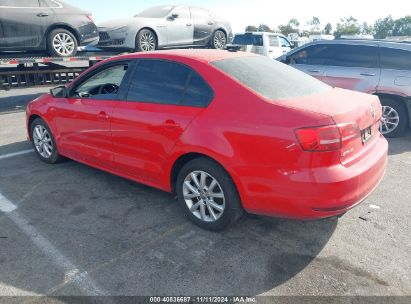 2015 VOLKSWAGEN JETTA 1.8T SE Red  Gasoline 3VWD17AJXFM333825 photo #4