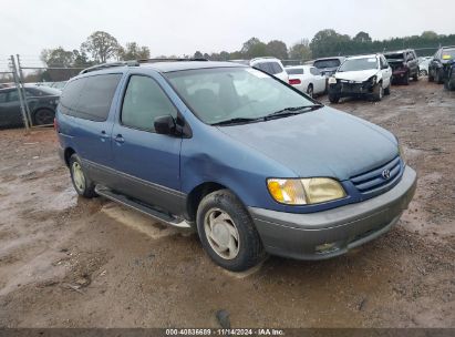 2001 TOYOTA SIENNA XLE Blue  Gasoline 4T3ZF13C21U339020 photo #1