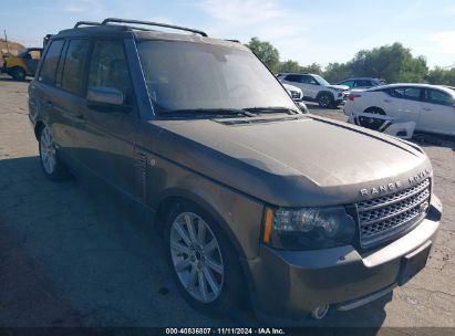 2012 LAND ROVER RANGE ROVER SUPERCHARGED Brown  Gasoline SALMF1E42CA377907 photo #1