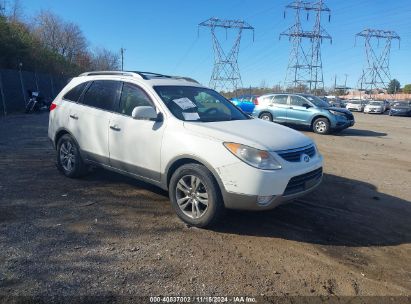 2012 HYUNDAI VERACRUZ LIMITED White  Gasoline KM8NUDCC9CU197993 photo #1