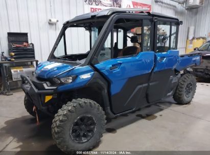 2023 CAN-AM DEFENDER MAX LIMITED CAB HD10 Blue  Gasoline 3JBUUAX29PK000961 photo #3