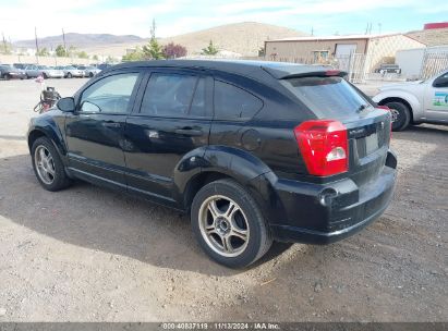 2007 DODGE CALIBER SXT Black  Gasoline 1B3HB48B67D419193 photo #4