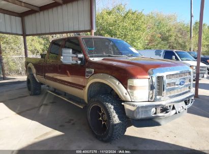 2008 FORD F-350 FX4/HARLEY-DAVIDSON/KING RANCH/LARIAT/XL/XLT Brown  Diesel 1FTWW31R58EC89785 photo #1