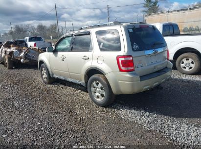 2011 FORD ESCAPE LIMITED Gold  Flexible Fuel 1FMCU9EGXBKC65832 photo #4