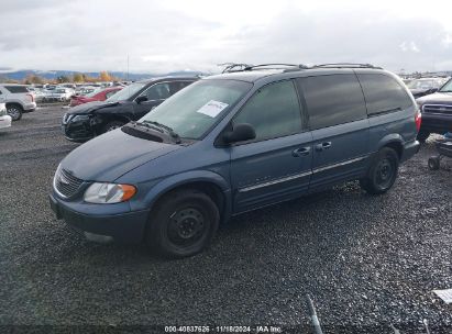 2001 CHRYSLER TOWN & COUNTRY LIMITED Blue  Gasoline 2C8GP64L91R345681 photo #3