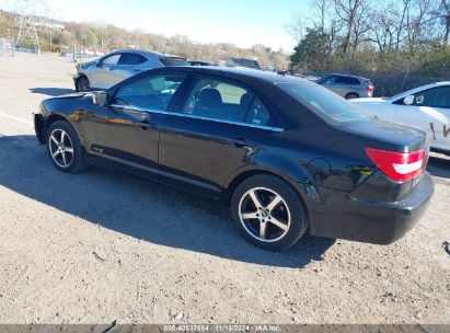 2008 LINCOLN MKZ Black  Gasoline 3LNHM28T78R622412 photo #4