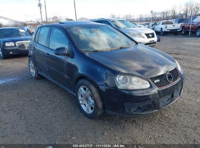 2008 VOLKSWAGEN GTI 4-DOOR Black  Gasoline WVWGV71K48W178012 photo #1