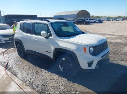 2020 JEEP RENEGADE ALTITUDE FWD White  Gasoline ZACNJABBXLPL66518 photo #1