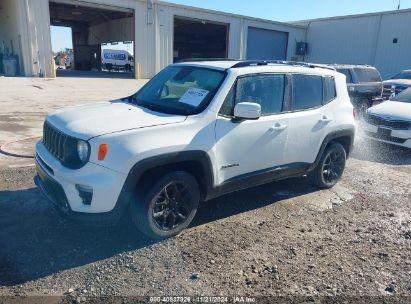 2020 JEEP RENEGADE ALTITUDE FWD White  Gasoline ZACNJABBXLPL66518 photo #3