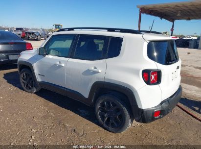 2020 JEEP RENEGADE ALTITUDE FWD White  Gasoline ZACNJABBXLPL66518 photo #4