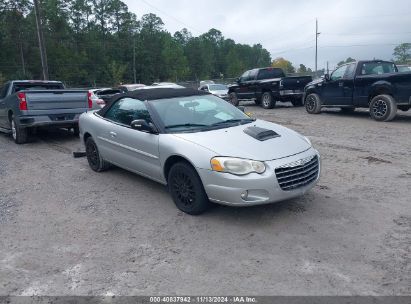 2005 CHRYSLER SEBRING TOURING Silver  Gasoline 1C3EL55R55N705358 photo #1