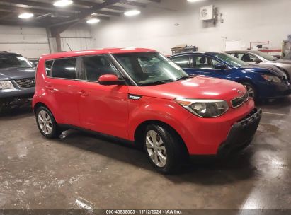 2015 KIA SOUL + Red  Gasoline KNDJP3A52F7788727 photo #1