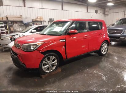 2015 KIA SOUL + Red  Gasoline KNDJP3A52F7788727 photo #3