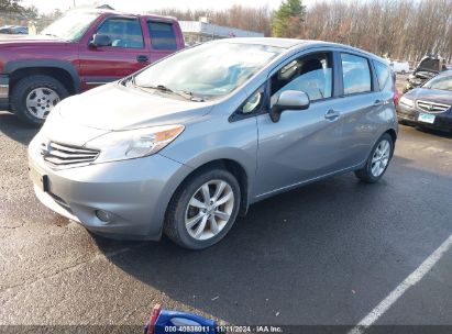 2014 NISSAN VERSA NOTE SV Silver  Gasoline 3N1CE2CP9EL426639 photo #3