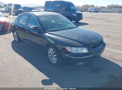 2008 HYUNDAI AZERA LIMITED Black  Gasoline KMHFC46F68A287754 photo #1