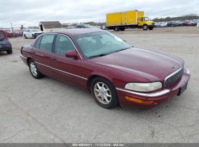 2001 BUICK PARK AVENUE Burgundy  Gasoline 1G4CW54KX14159652 photo #1