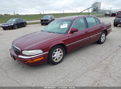 2001 BUICK PARK AVENUE Burgundy  Gasoline 1G4CW54KX14159652 photo #3