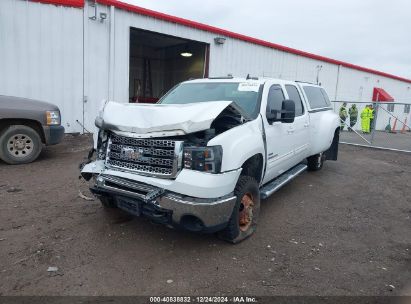 2009 GMC SIERRA 3500HD SLT White  Diesel 1GTJK93689F112610 photo #3