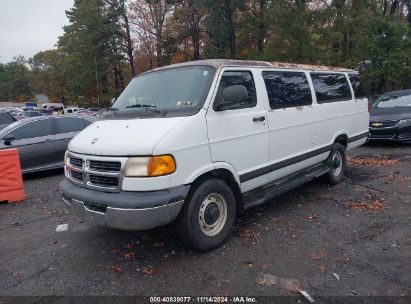 2002 DODGE RAM WAGON 3500 White  Gasoline 2B5WB35Z92K130057 photo #3