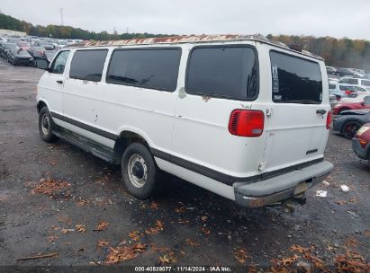 2002 DODGE RAM WAGON 3500 White  Gasoline 2B5WB35Z92K130057 photo #4