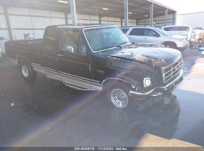 1996 FORD F150 Black  Gasoline 1FTEX15N6TKA33640 photo #1