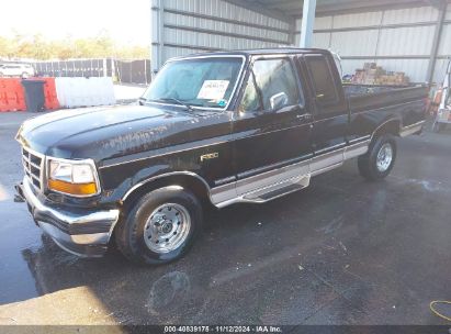 1996 FORD F150 Black  Gasoline 1FTEX15N6TKA33640 photo #3