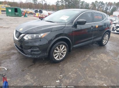 2020 NISSAN ROGUE SPORT S FWD XTRONIC CVT Black  Gasoline JN1BJ1CV9LW281447 photo #3