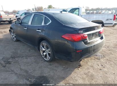 2017 INFINITI Q70 3.7X Black  Gasoline JN1BY1AR6HM770229 photo #4