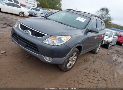 2011 HYUNDAI VERACRUZ LIMITED Gray  Gasoline KM8NUDCC0BU145537 photo #3