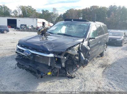 2023 FORD EXPEDITION LIMITED MAX Black  Gasoline 1FMJK1K82PEA12134 photo #3