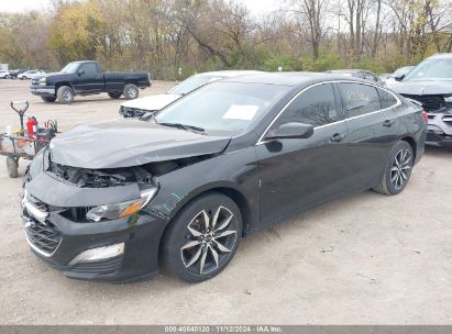 2020 CHEVROLET MALIBU FWD RS Black  Gasoline 1G1ZG5ST3LF119274 photo #3