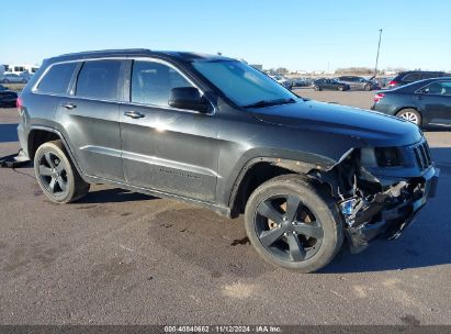 2015 JEEP GRAND CHEROKEE ALTITUDE Black  Flexible Fuel 1C4RJFAGXFC889951 photo #1