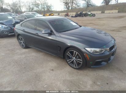 2015 BMW 435I GRAN COUPE XDRIVE Gray  Gasoline WBA4B3C50FD670179 photo #1