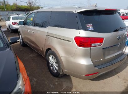 2016 KIA SEDONA LX Tan  Gasoline KNDMB5C1XG6175859 photo #4