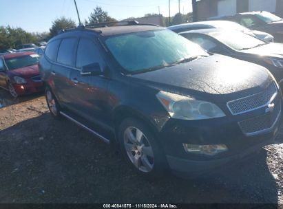 2012 CHEVROLET TRAVERSE 1LT Black  Gasoline 3GNCJLSB0KL152092 photo #1