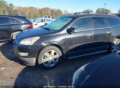 2012 CHEVROLET TRAVERSE 1LT Black  Gasoline 3GNCJLSB0KL152092 photo #3