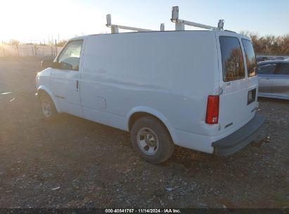 2001 CHEVROLET ASTRO White  Gasoline 1GCDL19W71B143524 photo #4