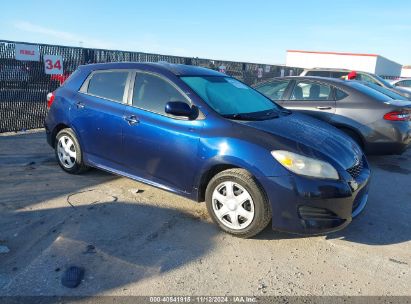 2010 TOYOTA MATRIX Blue  Gasoline 2T1KU4EEXAC212629 photo #1