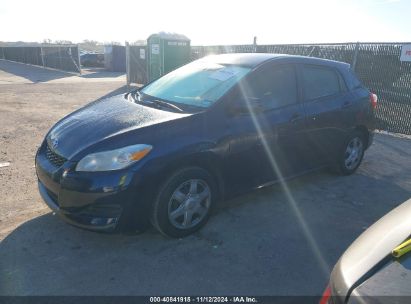 2010 TOYOTA MATRIX Blue  Gasoline 2T1KU4EEXAC212629 photo #3