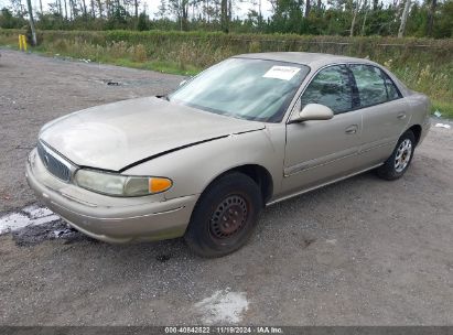 2001 BUICK CENTURY CUSTOM Champagne  Gasoline 2G4WS52J511272004 photo #3