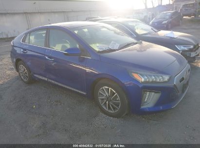 2020 HYUNDAI IONIQ ELECTRIC LIMITED Blue  Electric KMHC85LJ3LU061732 photo #1