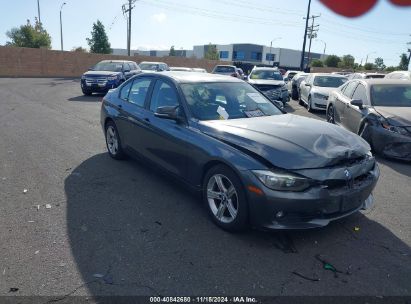 2013 BMW 328I Gray  Gasoline WBA3C1C57DF441206 photo #1