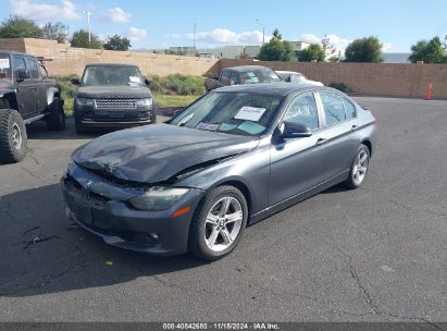 2013 BMW 328I Gray  Gasoline WBA3C1C57DF441206 photo #3