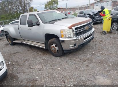 2011 CHEVROLET SILVERADO 3500HD LTZ Silver  Diesel 1GC4K1C83BF186412 photo #1